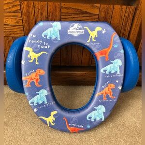 Kids Blue Dino Potty Training Seat